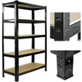 thumbnail image 1 of Dayplus Shelving Unit 5-Shelf (28" L x 12" W x 59" H) Storage Shelves Heavy Duty Metal & MDF Rack Shelving Commercial, 1 of 7