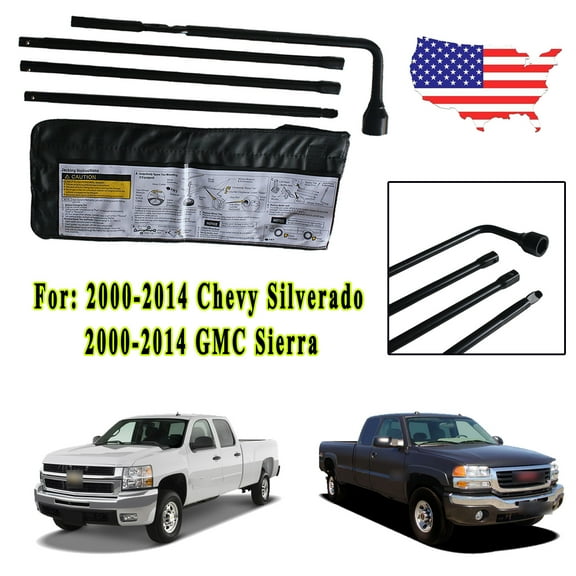 Dayplus Spare Tire Jack Handle Lug Nut TOOL KIT OEM 20782708 For GMC Chevrolet Cadillac