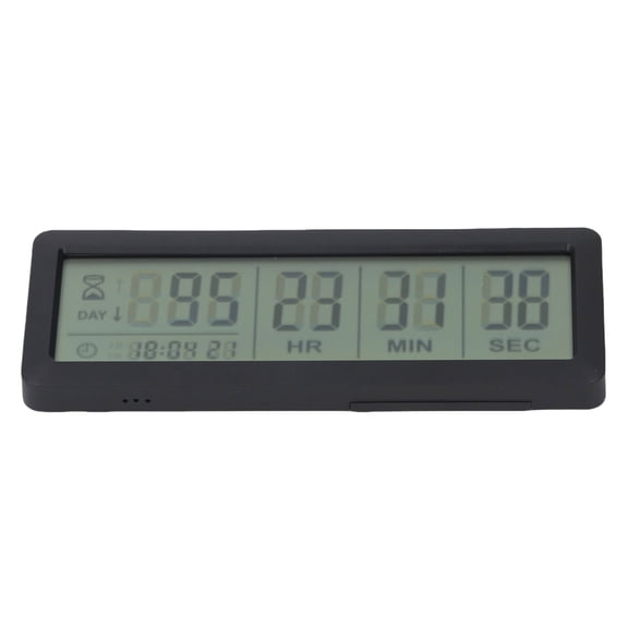 Days Count Down Clock Digital Countdown Days Timer Large Display Days Timer with Stand and Magnet for Retirement Wedding