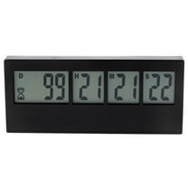 Days Countdown Clock LCD Digital Screen Kitchen Timer Event Reminder for Wedding Retirement Lab Cooking Kitchen