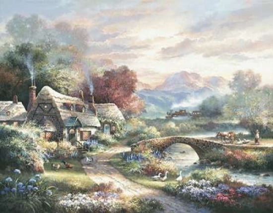 Days End Retreat Canvas Art - James Lee (22 x 28)