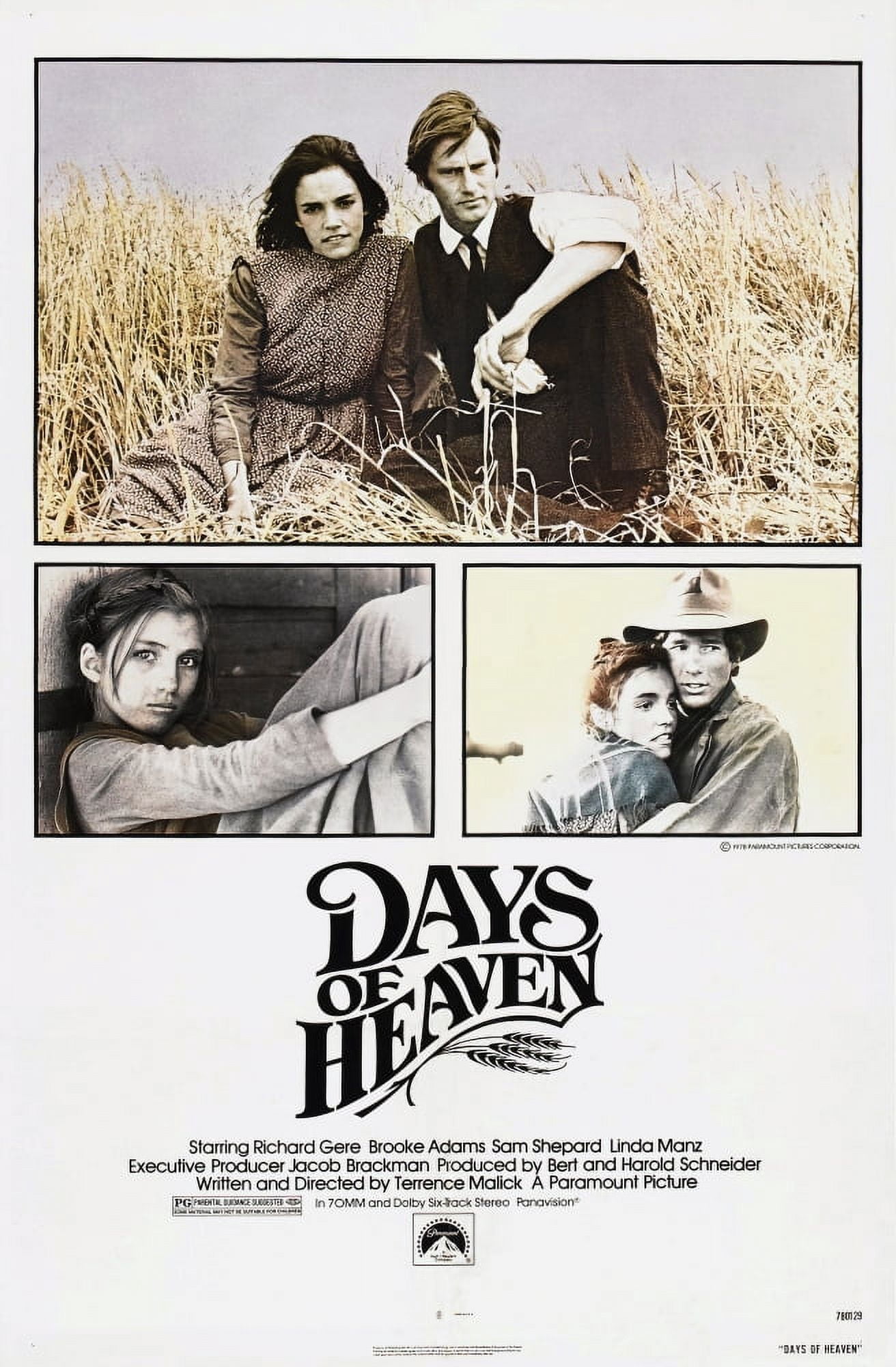 Days Of Heaven U Canvas Art - (11 x 17)