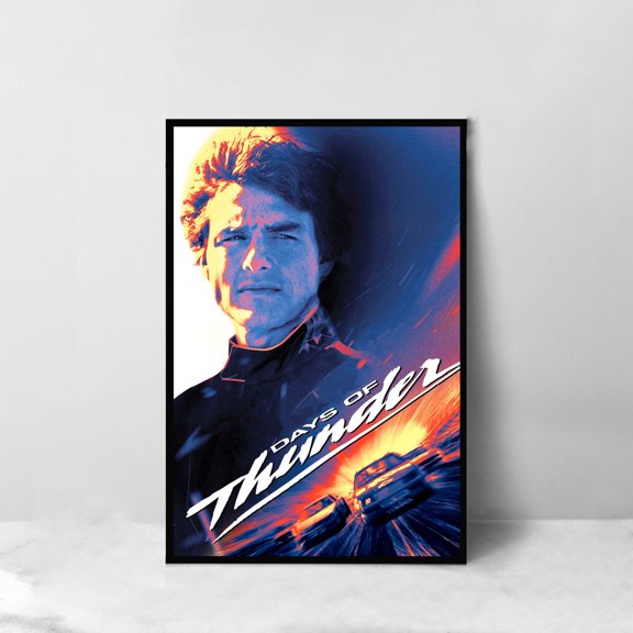 Days Of Thunder Movie Art Print Room Decoration Art For Gift, Unframed Poster