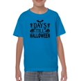 thumbnail image 1 of Days Till Halloween T-Shirt Juniors -Image by Shutterstock,  x-Large, 1 of 4