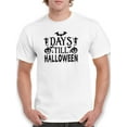 thumbnail image 1 of Days Till Halloween T-Shirt Men -Image by Shutterstock, Male x-Large, 1 of 4