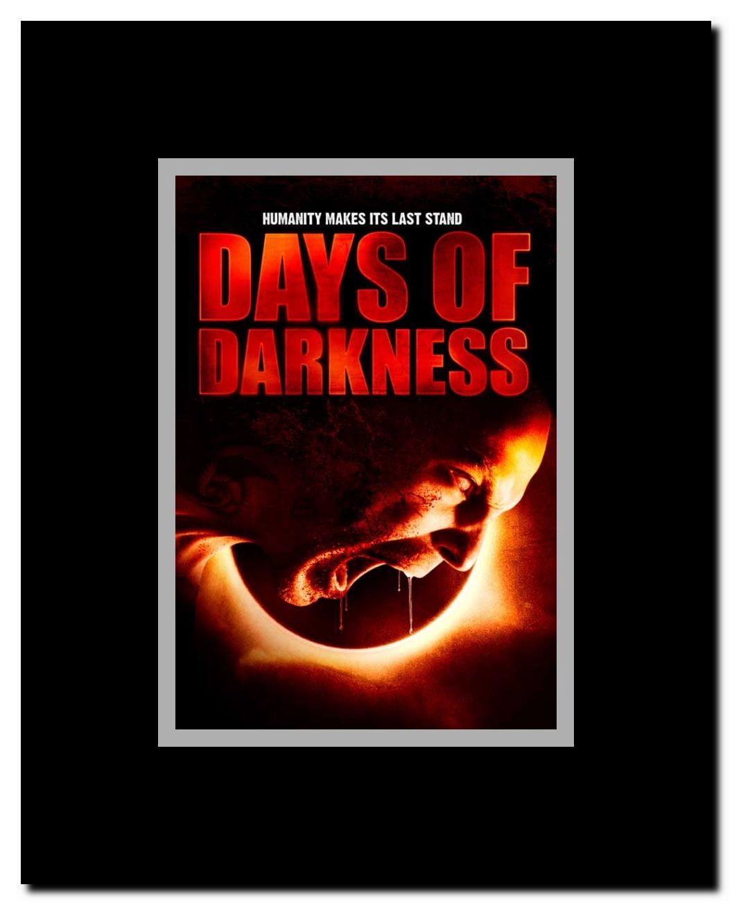 Days of Darkness Framed Movie Poster