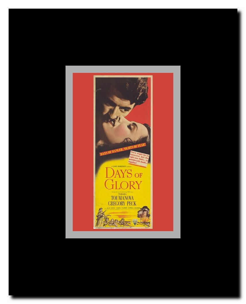 Days of Glory Framed Movie Poster