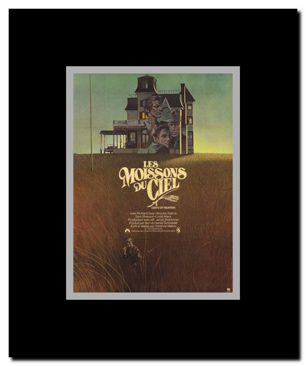 Days of Heaven Framed Movie Poster