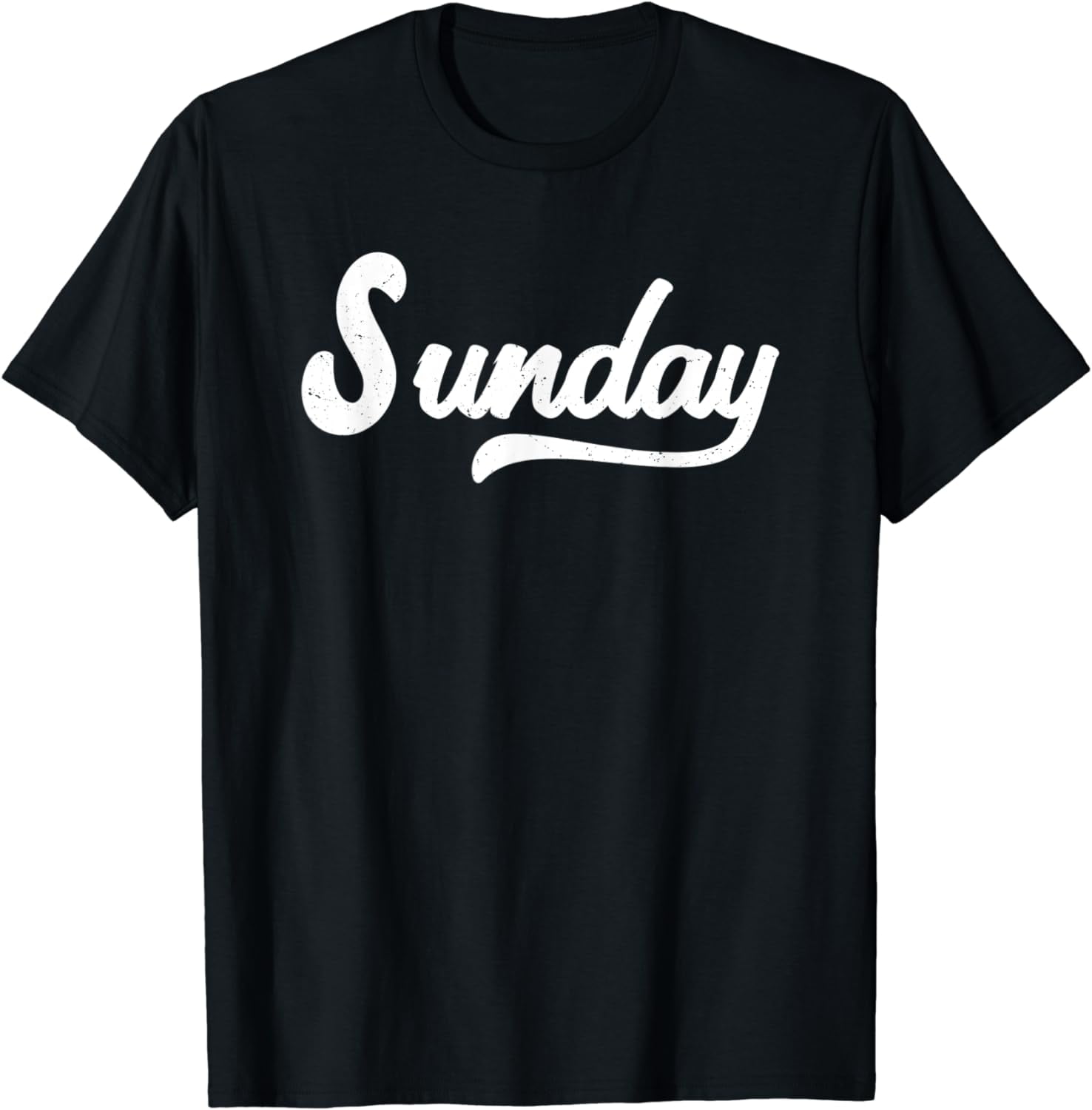 Days of The Week Shirts Sunday Minimalists Distressed T-Shirt - Walmart.com
