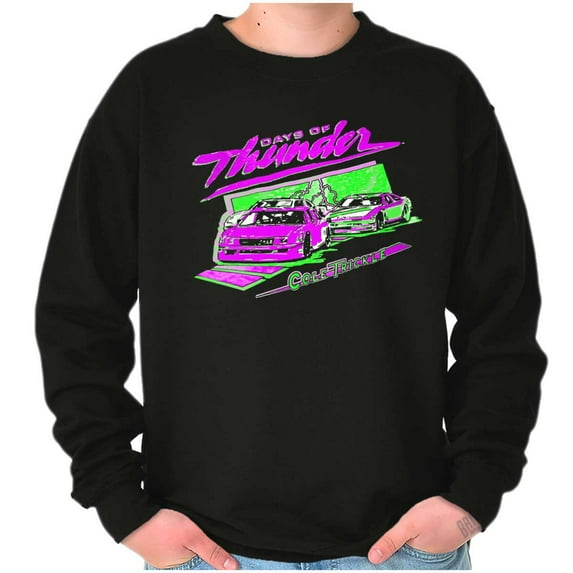 Days of Thunder Cole Trickle Racecar Men's Crewneck Sweatshirt Brisco Brands X