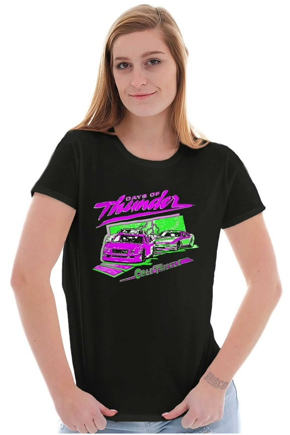 Cole Trickle Racecar Womens Slim Fit Graphic Tee Brisco Brands S