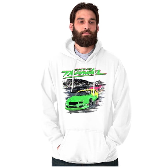 Days of Thunder Retro Racing Movie Men's Big & Tall Graphic Hoodie Brisco Brands 3X
