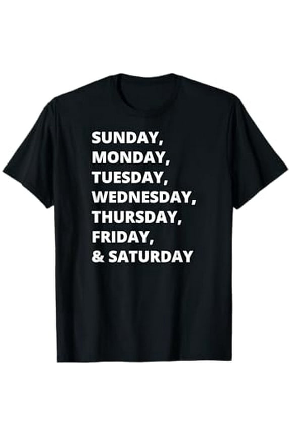 Days of the Week T-Shirt