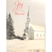 Dayspring 18 Joy To The World Church Schoolhouse Holiday Christmas Cards