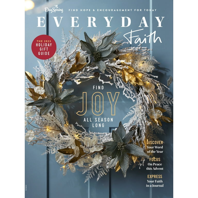 Dayspring - Everyday Faith 2023 Winter Edition: Find Joy In Advent