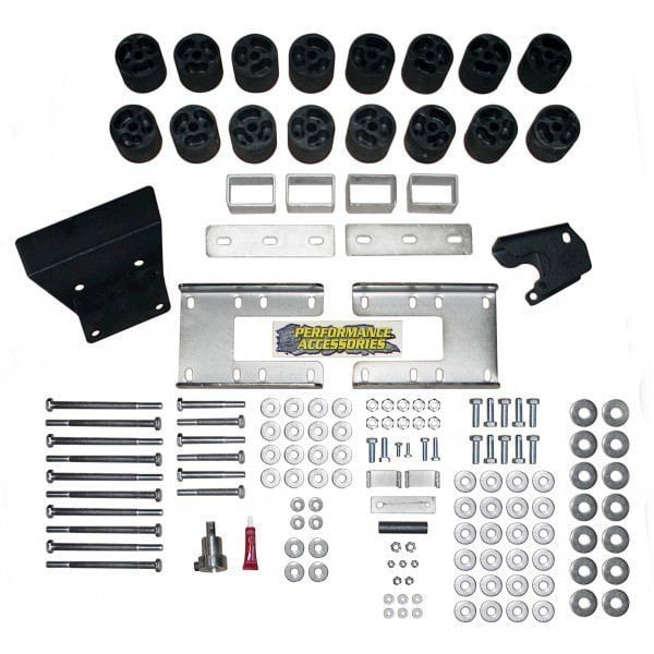 Daystar 3 Inch Body Lift Kit Fits select: 2018 RAM 1500, 2013-2014 RAM 1500 ST
