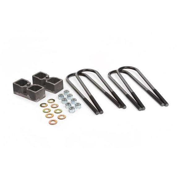 Daystar Comfort Ride 2 Inch Rear Lift Block and U-Bolt Kit