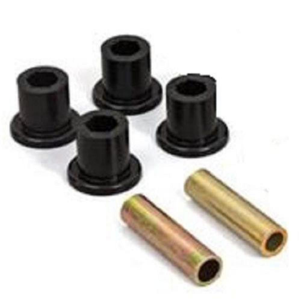 【超目玉】 Shackle Frame Rear or Front Daystar Bushings Fits (Black) タイヤ・ホイール
