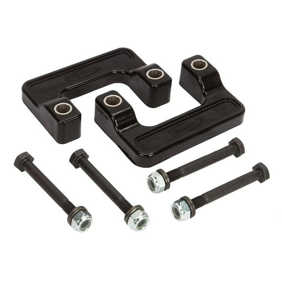 Daystar KG09140BK Comfort Ride Suspension Leveling Kit - 2-1/2 in Lift - Strut Spacer - Front Fits select: 2008-2018 CHEVROLET SILVERADO, 2008-2020 GMC SIERRA