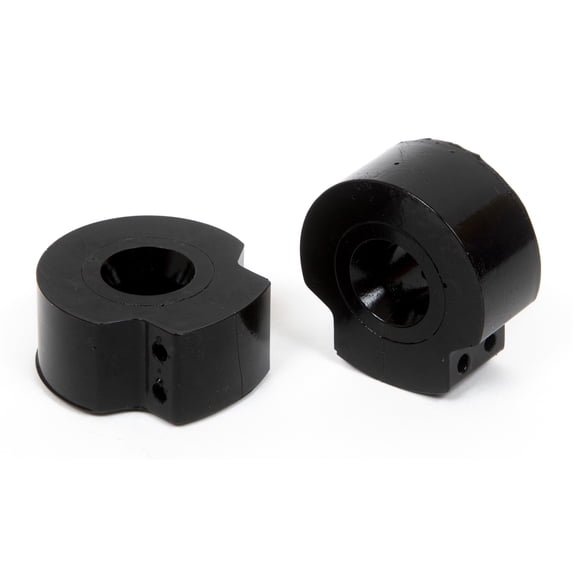 Daystar KU71095BK Bump Stop - Shock Shaft - 0.75 in ID - 2 in OD - Polyurethane - Black - Natural - Pair