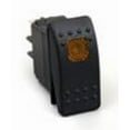 thumbnail image 1 of Daystar Rocker Switch (Amber/Orange), 1 of 2