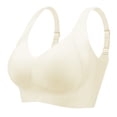 thumbnail image 1 of Daystry Plus Size Everyday Bras for Women Full Coverage Soft Sleep Wirefree Bras Pack of 2 New Upgrade, 1 of 1
