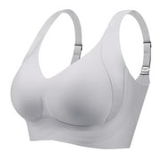 Daystry Plus Size Everyday Bras for Women Full Coverage Soft Sleep Wirefree Bras