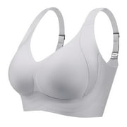 DAYSTRY Plus Size Everyday Bras for Women Full Coverage Soft Sleep Wirefree Bras New Upgrade