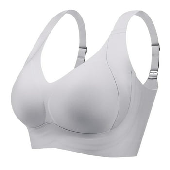 Daystry Plus Size Everyday Bras for Women Full Coverage Soft Sleep Wirefree Bras New Upgrade
