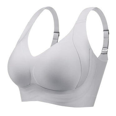 Daystry Plus Size Everyday Bras for Women Full Coverage Soft Sleep Wirefree Bras New Upgrade