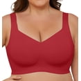 thumbnail image 1 of Daystry Smooth Wireless Bras for Women No Underwire Comfort Seamless Bras Full Coverage Everyday Bra New Upgrade, 1 of 9