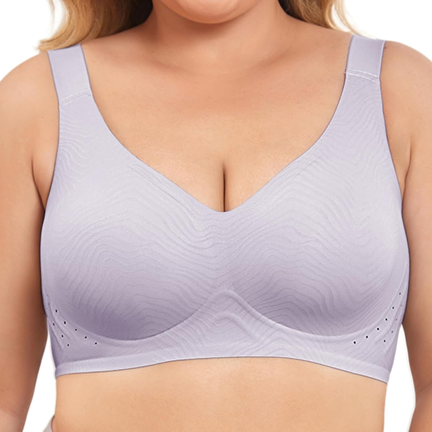 Daystry Soft Wirefree Women's Bras for Women Full Coverage No Underwire Everyday Comfortable