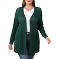 thumbnail image 1 of Daystry Women Casual Lightweight Cardigan Cover Up Open Front Breezy Long Sleeve Summer Blouses, 1 of 11
