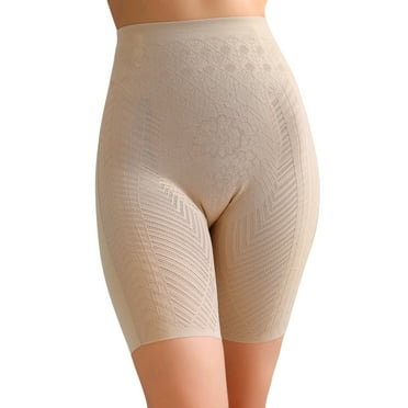 Daystry Women Shapewear Tummy Control High Waisted Body Shaper Shorts Girdles Thigh Slimmer