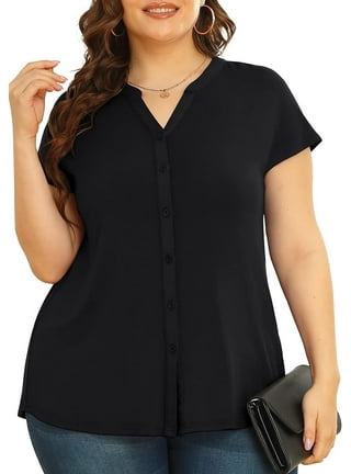 Womens Button Down Shirts in Womens Tops - Walmart.com
