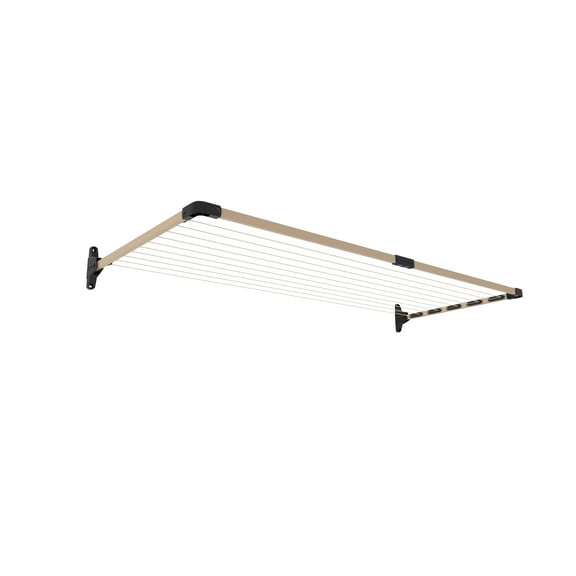 Daytek Mk2 Fold Down Clothesline - Single, 73.5 Feet Drying Space