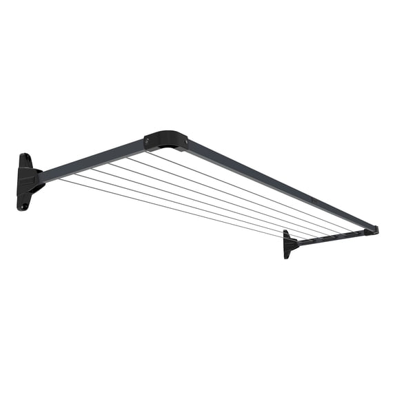 Daytek Mk2 Fold Down Clothesline - Slim, 42.7 Feet Drying Space