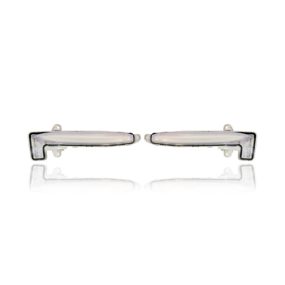 Daytime Running Light - Compatible/Replacement for '20-20 Toyota Corolla Sedan SE/XSE (North American Built) - Pair, Left Driver + Right Passenger Set - 812A002010, 812B002010