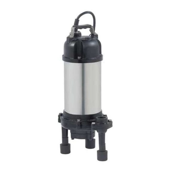 Dayton Grinder Pump,1.5 HP,230 Volts,9 Amps,SS 11A344