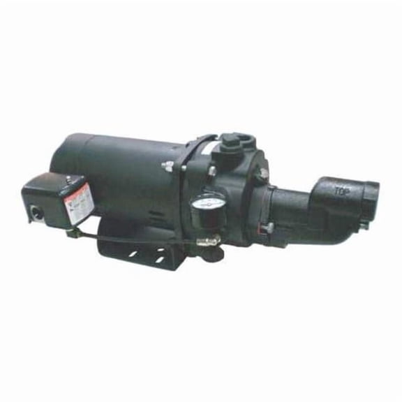 Shallow Well Jet Pump,CI,1/2HP,115/230V 5UXJ9