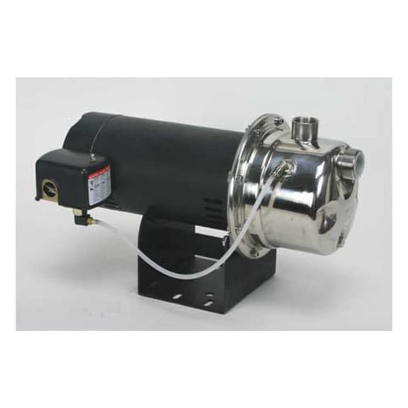Dayton Shallow Well Jet Pump, SS, 1/3 HP 4HEY8