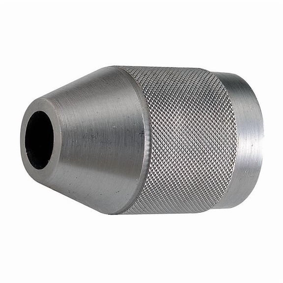 Dayton 1F610 Drill Chuck, Keyless, Steel, 1/2 In, 1/2-20