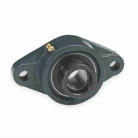 Dayton Flange Bearing, 2-Bolt, Ball, 1-3/16" Bore 3FCW6
