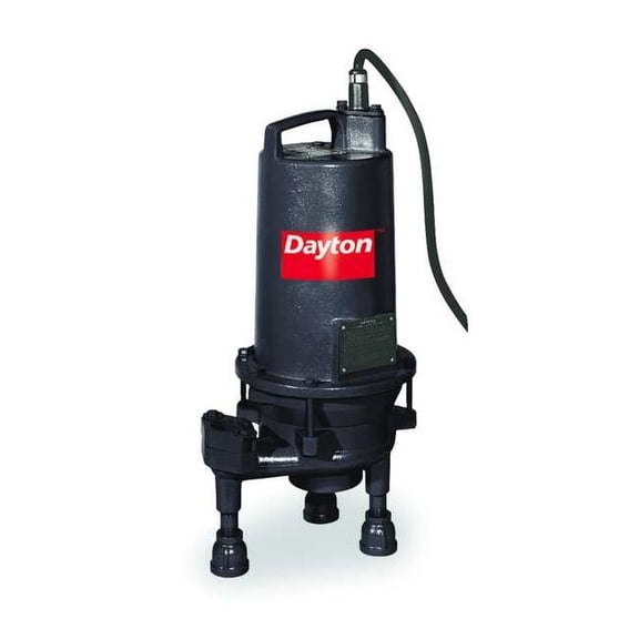 Dayton Pump,Grinder,2 HP 3BB98