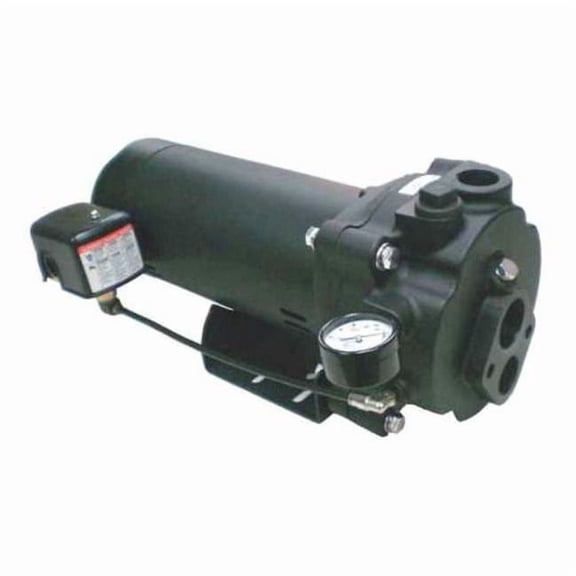 Dayton Convertible Jet Pump,CI,3/4HP,115/230V 5UXK4