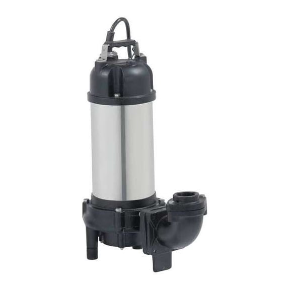 Dayton Grinder Pump,3 HP,230 Volts,9 Amps 11A343