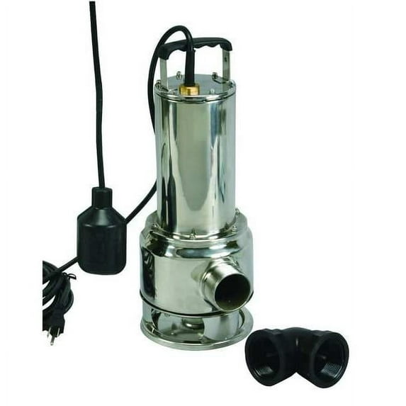 Dayton EffluentPump,20ft,11A,0.5hp,120VAC 2JGA2