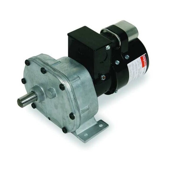 Dayton AC GM,TEFC,12 RPM,115/230V AC,400 in-lb 1LPL4