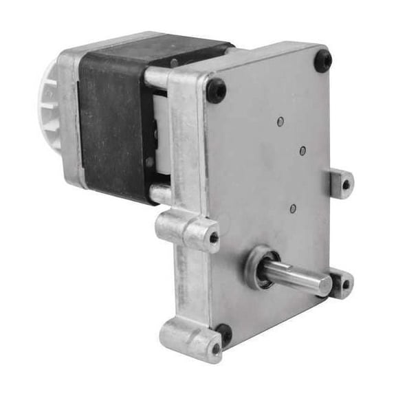AC Gearmotor, 30 in-lb Max. Torque, 10 RPM Nameplate RPM, 115V AC Voltage, 1 Phase 52JE37