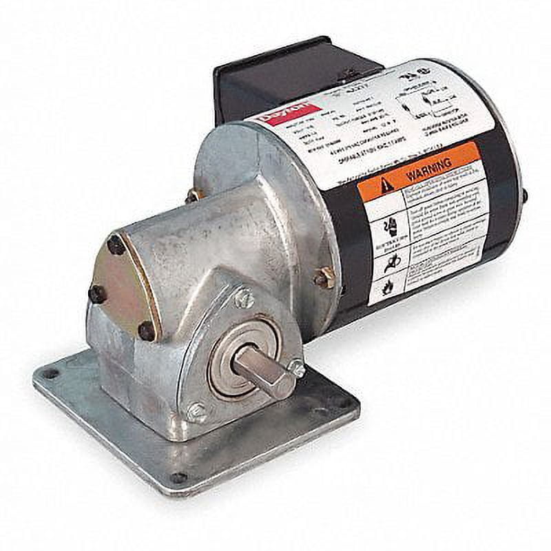Dayton AC Gearmotor,TEN,43 RPM,115V AC,21 inlb 1XFY2